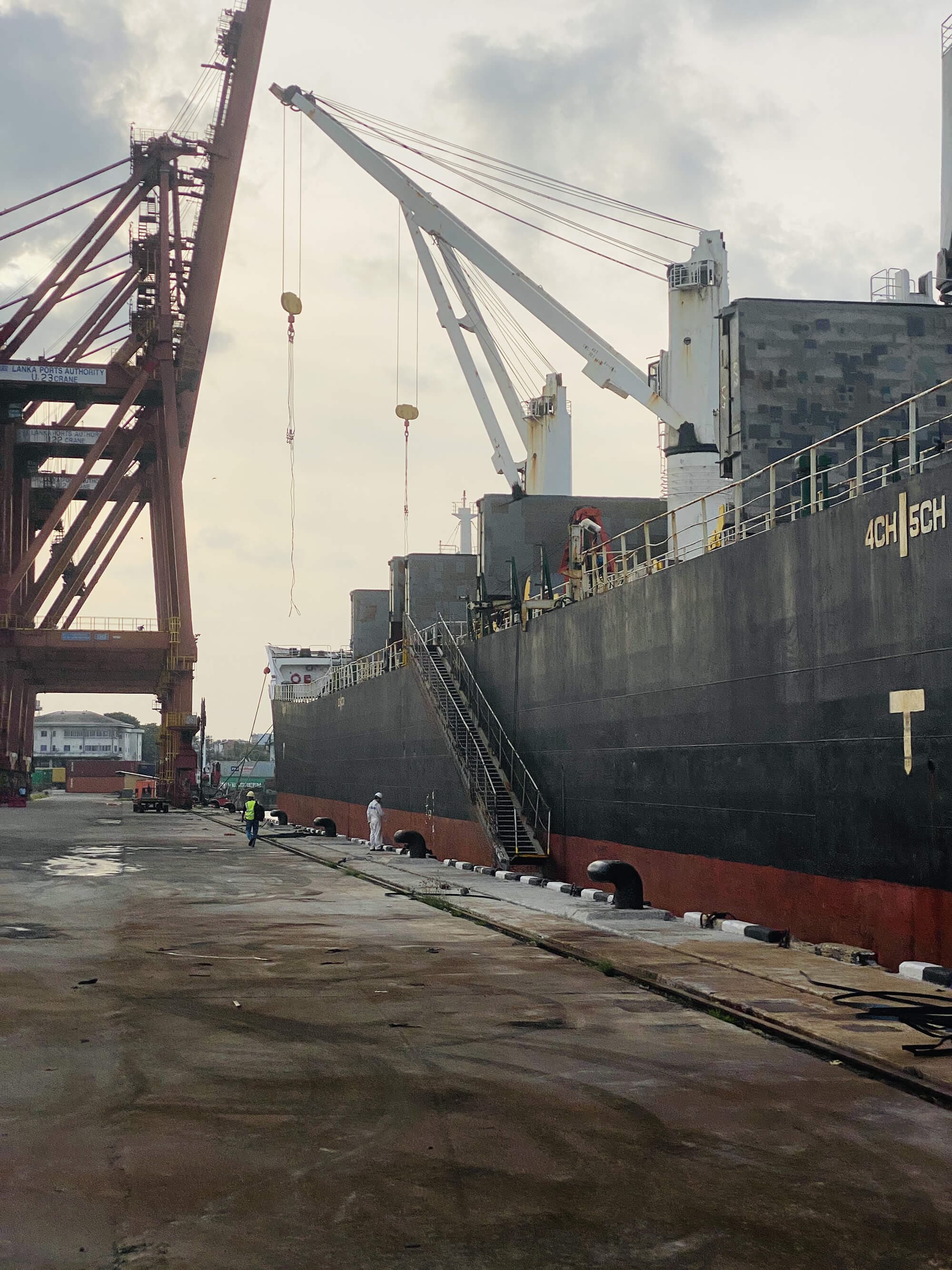 Certified bunker quantity (BQS) survey at Colombo Port, Sri Lanka