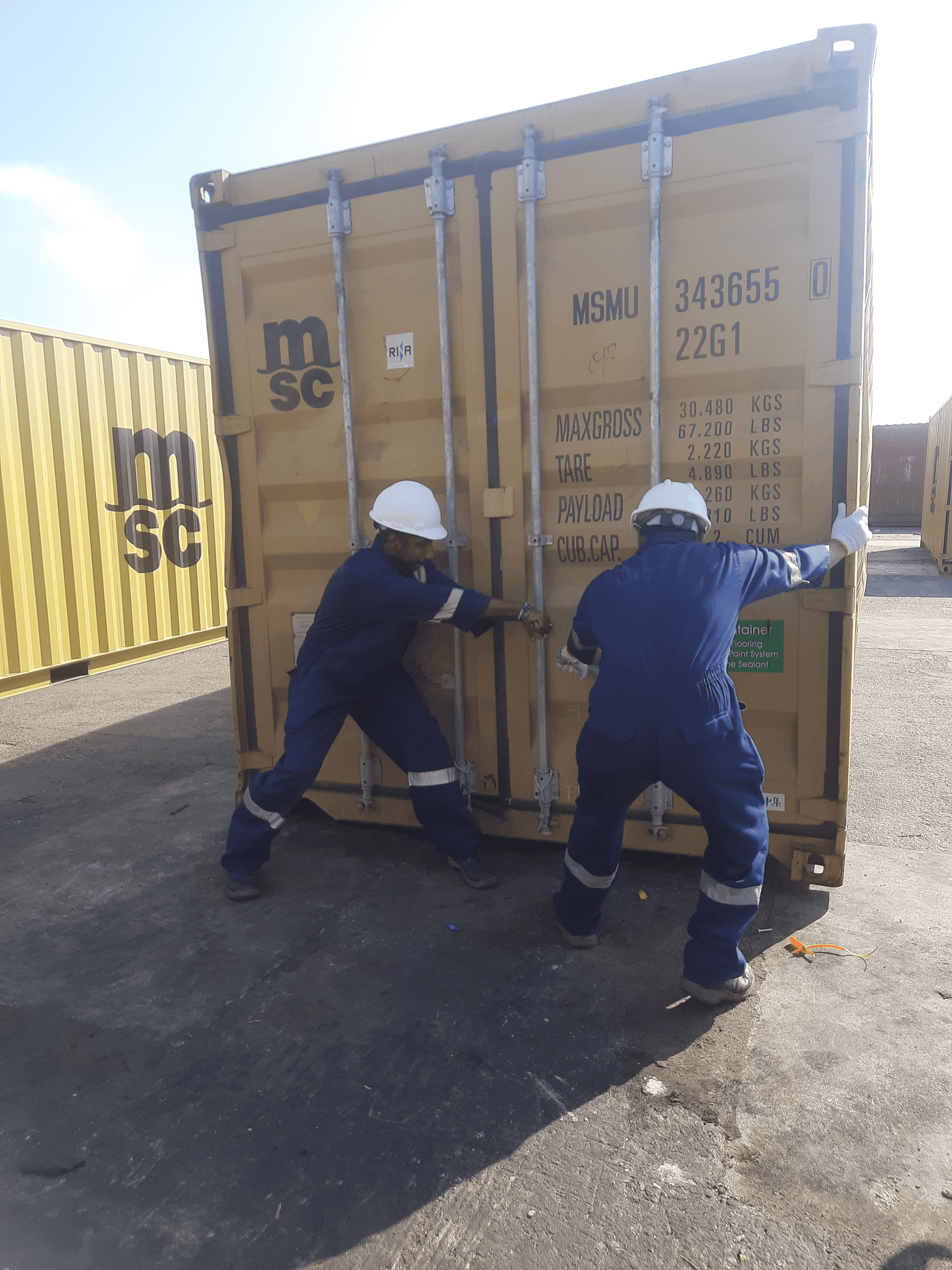 Container certification