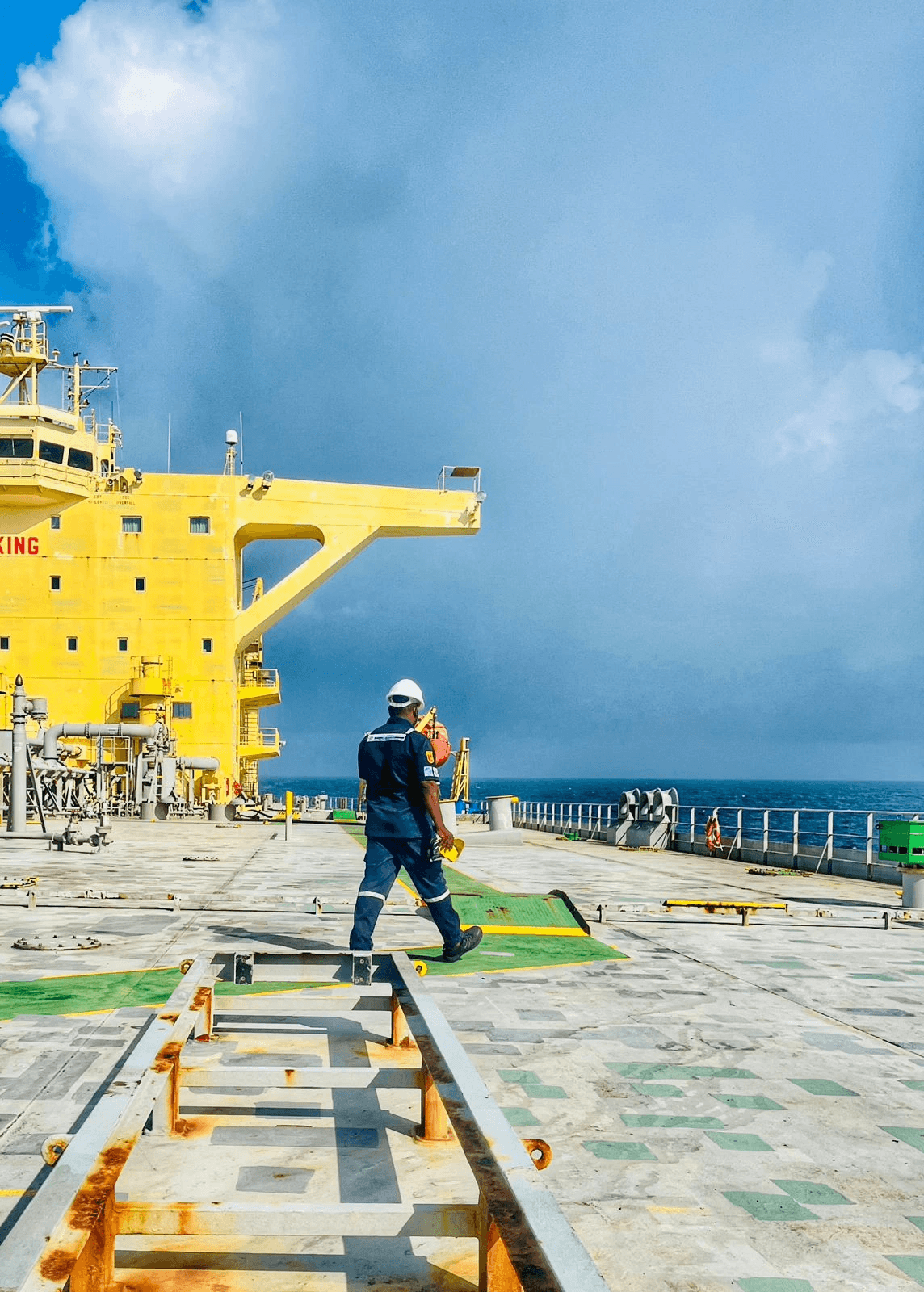 Vessel inspection for purchase evaluation